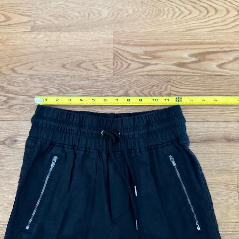 NWOT Athleta Cabo Linen Jogger - Color: Black - Size: 0 - Picture 6 of 11